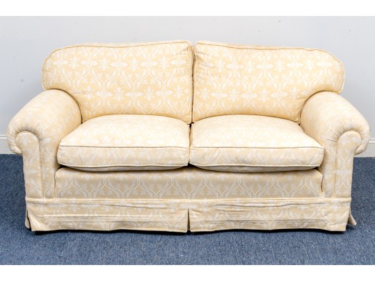 Lovely Upholstered Loveseat Sofa #2