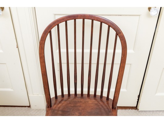 Pair Of American Cherry Windsor Chairs