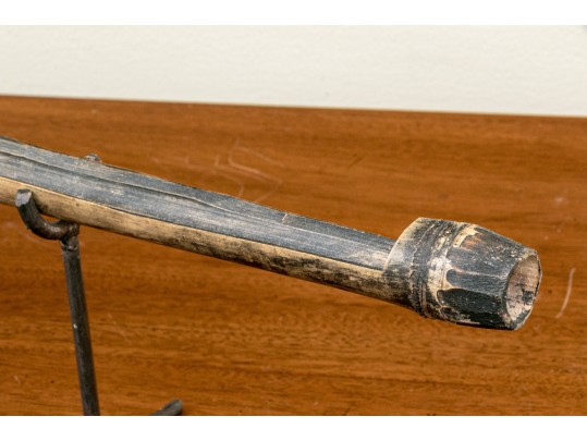 Pipe On Iron Display Stand