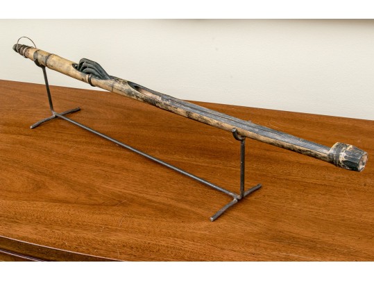 Pipe On Iron Display Stand