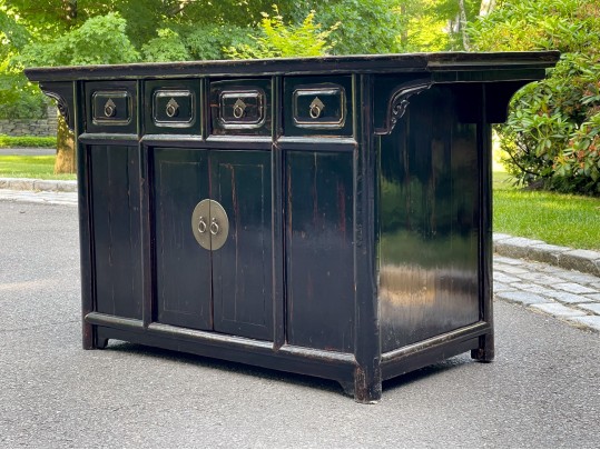 Antique Chinese Rosewood Console