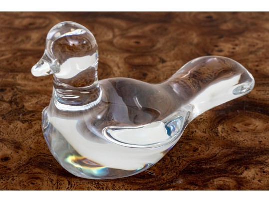French, Baccarat Crystal Dove