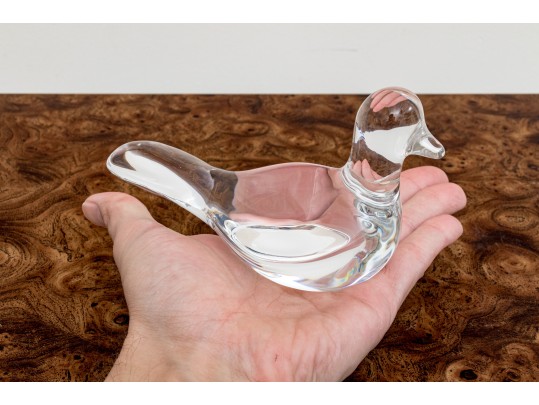French, Baccarat Crystal Dove