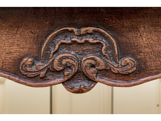Fabulous French Provincial Carved Accent Table