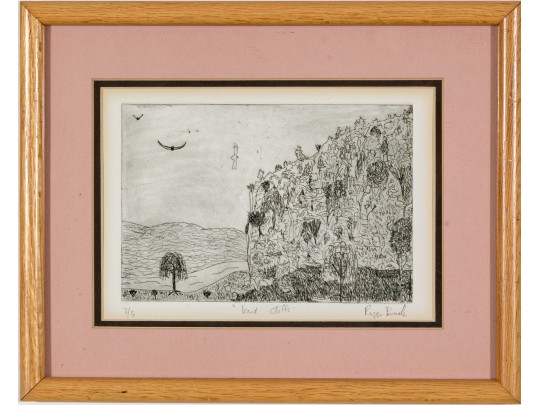 Signed Limited Edition Etching Print, 