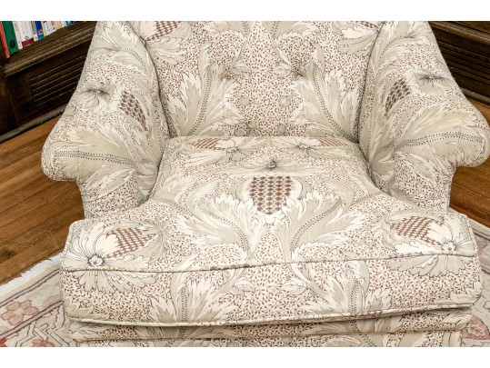 Quality Brunschwig & Fil Upholstered Club Chair