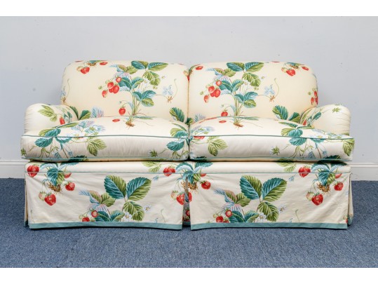 Custom Brunschwig & Fils Upholstered Sofa
