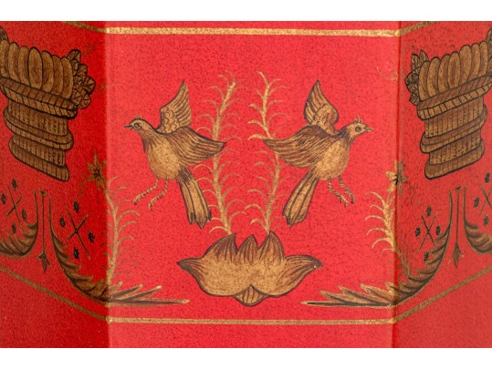 Excellent Duo Of Chinoiserie Table Lamps