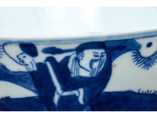 Two Chinese Porcelain Bowls, Including Famille Rose And Blue And White