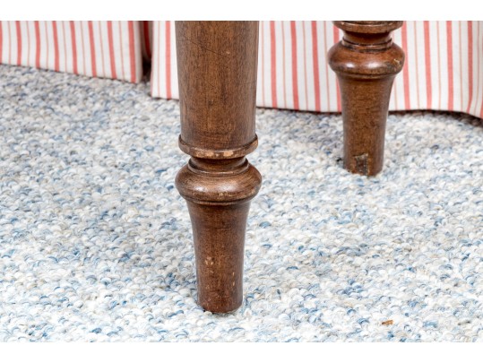 English Oak Hall Bench