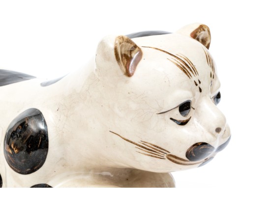 Asian Glazed Ceramic Pillow