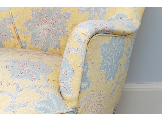 Charming Upholstered Wingback Chair