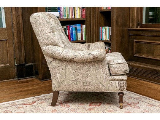 Quality Brunschwig & Fil Upholstered Club Chair