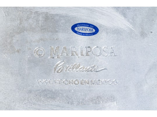 Mexican Mariposa Aluminum Serving Plate