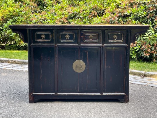 Antique Chinese Rosewood Console