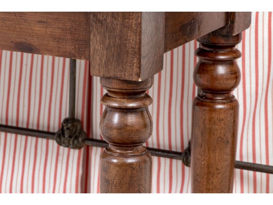 English Oak Hall Bench