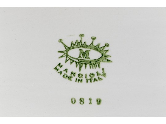 Italian Hand Painted Ceramic Serving Platter