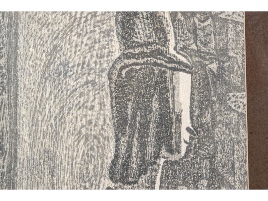 Kiyoshi Saito (Japanese, 1907-1997) Signed Woodblock Print, Buddha