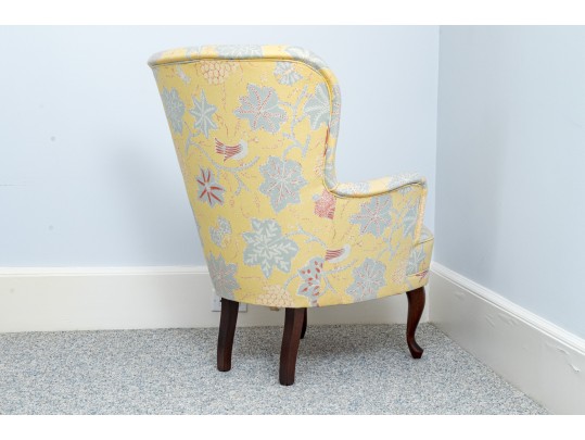 Charming Upholstered Wingback Chair