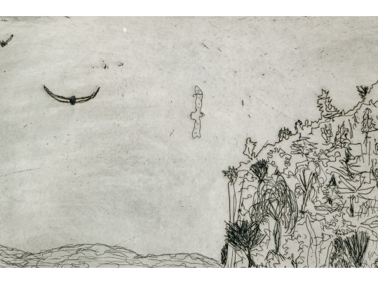 Signed Limited Edition Etching Print, 