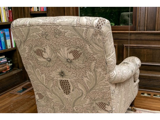 Quality Brunschwig & Fil Upholstered Club Chair