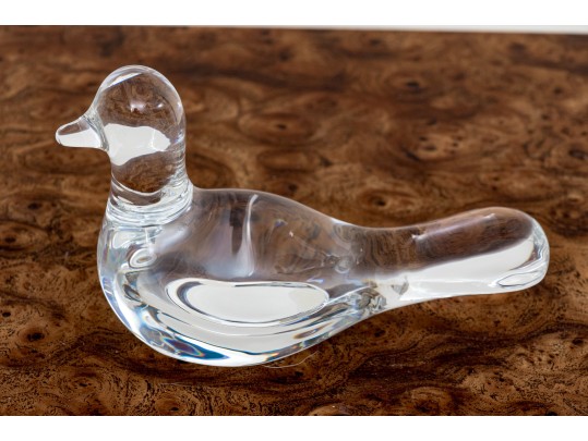 French, Baccarat Crystal Dove