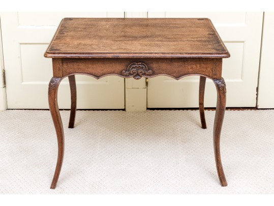 Fabulous French Provincial Carved Accent Table