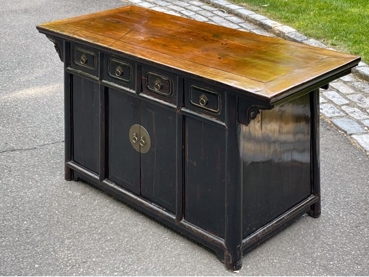 Antique Chinese Rosewood Console