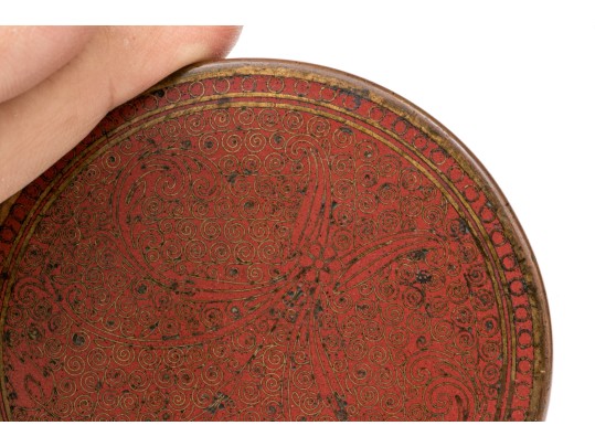 19th C. Chinese Cloisonné Lidded Caddy 