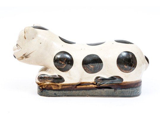 Asian Glazed Ceramic Pillow