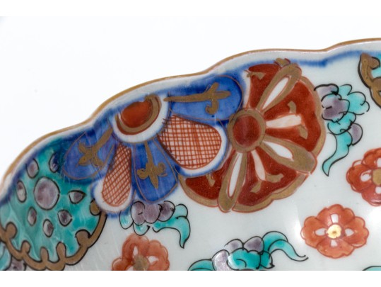 Collection Of Three Asian Imari Porcelain Bowls