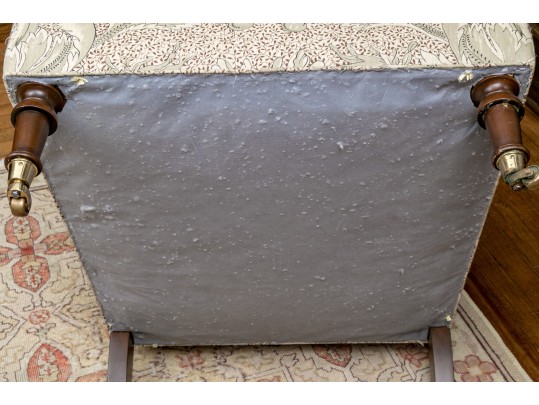 Quality Brunschwig & Fil Upholstered Club Chair