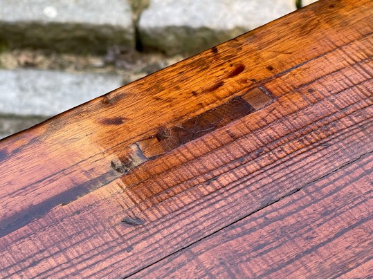 Antique Chinese Rosewood Console