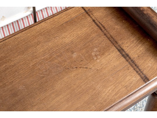 English Oak Hall Bench