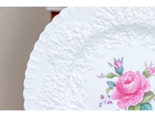 Partial Set Of Spode's Bridal Rose Pattern China 