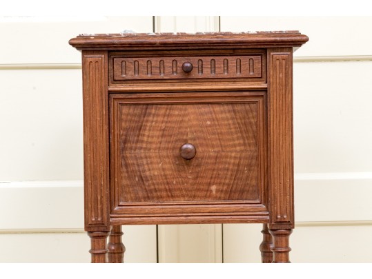 French Marble Top Commode
