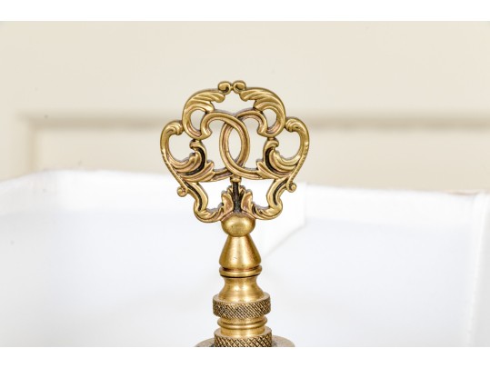 Excellent Duo Of Chinoiserie Table Lamps