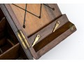 English Mahogany Letter Box, 1860