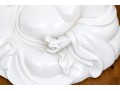 Chinese Blanc De Chine Porcelain Figure Of Hotei, 20th C. 