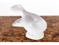 French, Lalique Frosted Crystal Sparrow