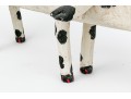 Miguel Rodriguez Carved And Painted Wooden Dog, “Santa Fe Dog's Don't Care”, 1993