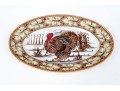 Italian Hand Painted Ceramic Serving Platter