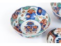 Collection Of Three Asian Imari Porcelain Bowls
