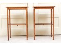 Pair Of Mahogany End Tables
