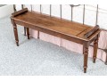 English Oak Hall Bench