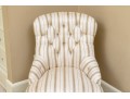 Handsome Tufted Upholstered Accent Chair