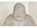 Vintage Well Cast Cement Hotei 