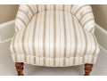 Handsome Tufted Upholstered Accent Chair