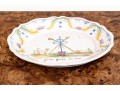 French Amontagnon Ceramic Plate