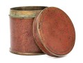 19th C. Chinese Cloisonné Lidded Caddy 